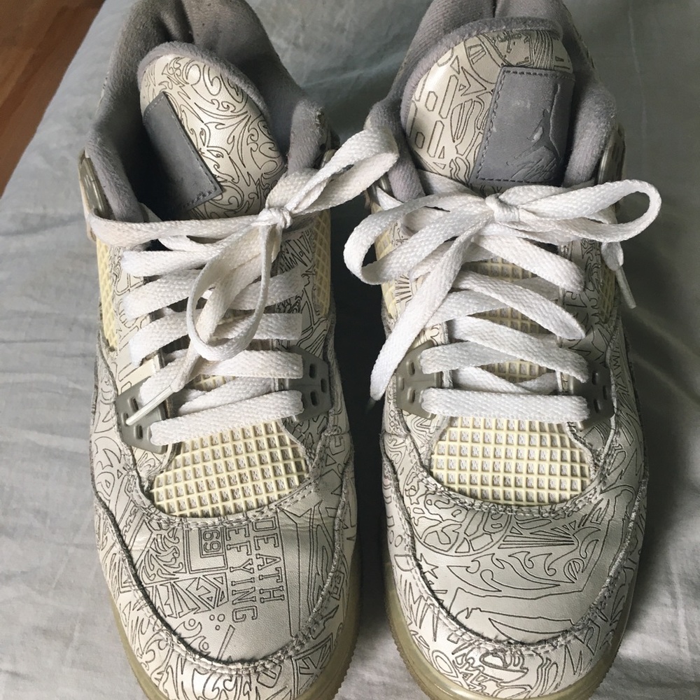 Jordan retro 4 lasers